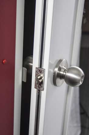 The rolled edge of the 2000-Series doors gives them a commercial and finished look. The rolled edge of the 2000-Series doors gives them a commercial and finished look.
