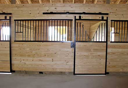 Steel Horse Stalls - 