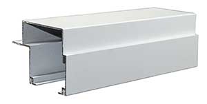 394 Bottom Rail - Robust sliding door component with weather sealing ability