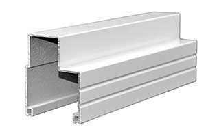244 Bottom Rail Versatile sliding door component that adds durability