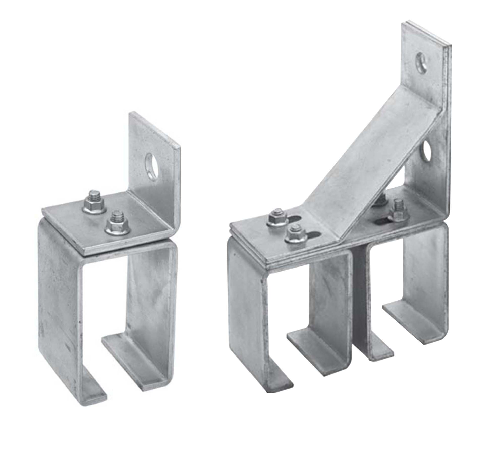 Heavy Duty Square Track Brackets - 