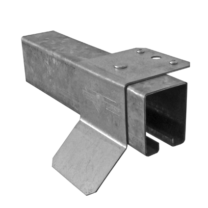 Square Track With Top Mount Brackets - 